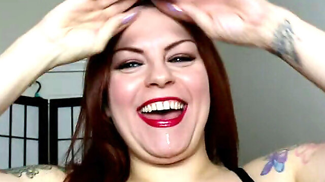 Drool Fetish Lip Fetish female dom abjection Goddess Worship, Amy Wynters