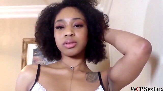 La La Ivey is a sensual, ebony darling, who knows what to do with a big dick