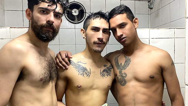 Gay Gym Shower