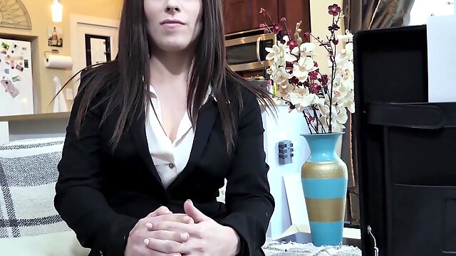 Secretary Striptease, Business Suit, Office