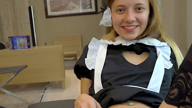 Sexy Maid Riley Star Does Whatever You Want