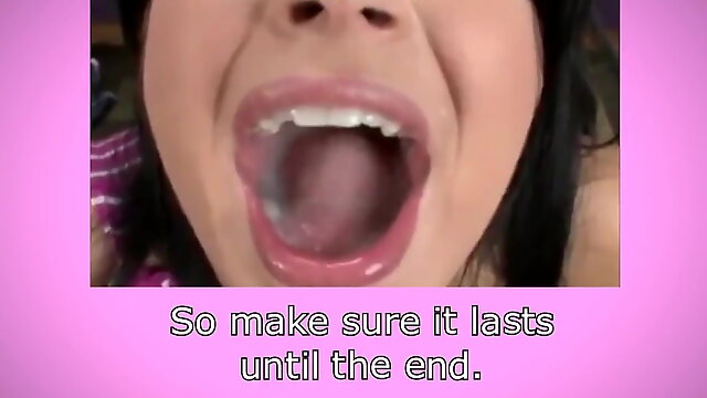 Instruction, Swallow, Orgasm Compilation, Sissy