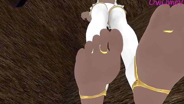 Worship my perfect feet (Pov and moaning) VRchat