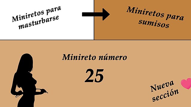 MiniJOI para sumisos. Tendras que leer cosas muy vergon...