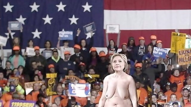 Saggy Tits Granny Anal, Hillary Clinton