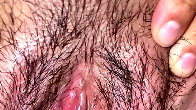 My wife's cousin giving me a footjob and squirting after.