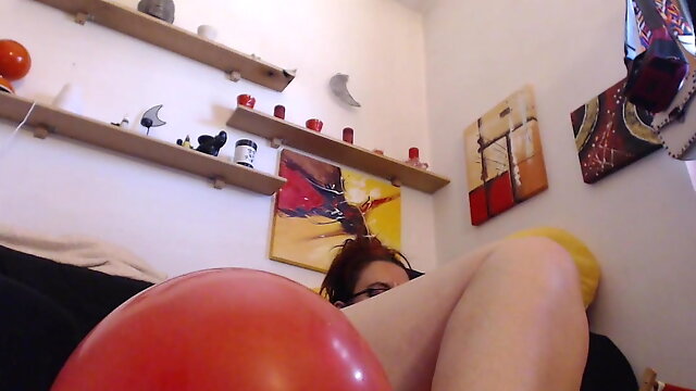 Inflatable Popping, Balloon Fetish