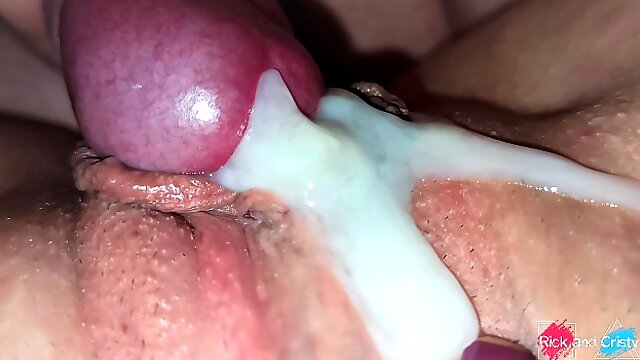 Pussy Creampie Compilation, Clit, Close Up