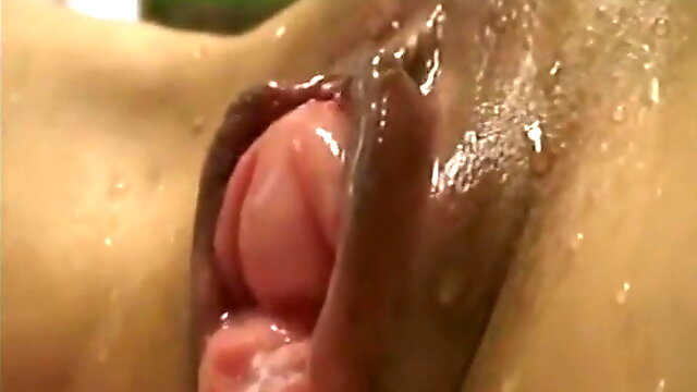 Japanese Squirt, Asian Close Up Pussy, Pulsating Pussy, Big Clit Squirt, Asian Pissing