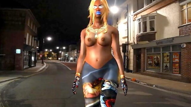 Street, Ebony Public, Latex