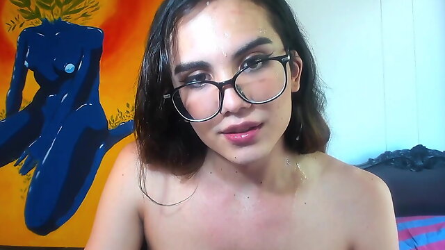 Webcam Solo, Shemale Solo Facial, Glasses Solo, Self Facial