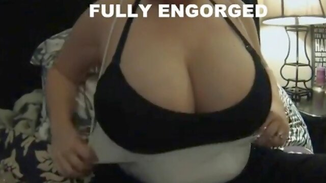 Huge Problem Milf with Fully Engorged Breasts pump breast milk