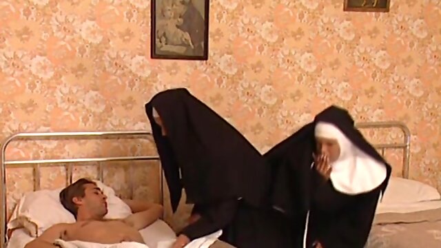 School Uniform Anal, Retro Gangbang, Vintage Nun