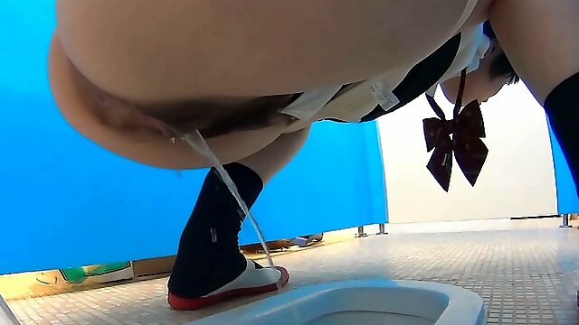 Japanese Pissing Uncensored, Asian Solo Teen