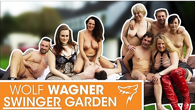 Swinger Party! Hot MILFs nailed by hard men! WOLF WAGNER