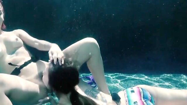 Underwater Lesbian