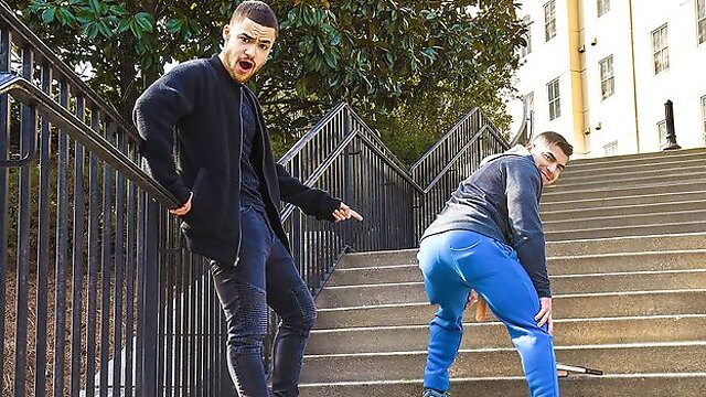 Prank leads to hot gay sex with Beaux Banks and Damien Stone