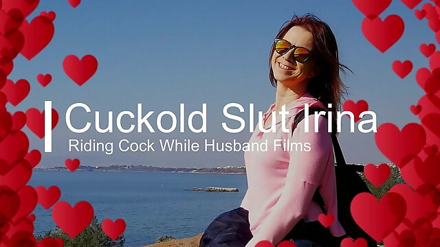 Greek Cuckold Slut Irina - Riding Cock As Husband Films