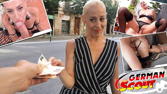 GERMAN SCOUT - MATURE YELENA'S PICKUP AND FUCK AT STREET CAST