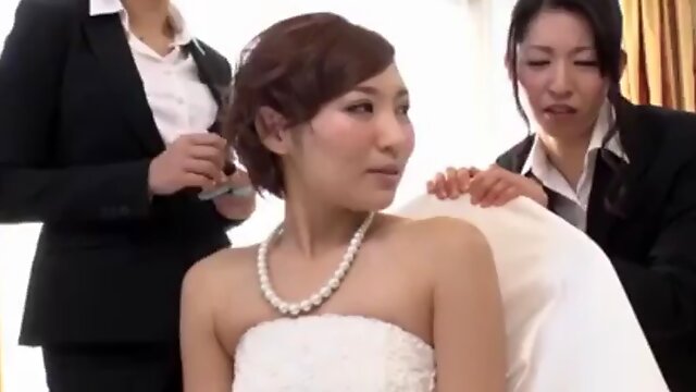 Japanisch Braut, Hochzeit, Trauung