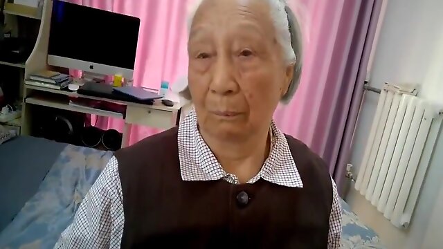 Chinese Granny, Oma Creampie