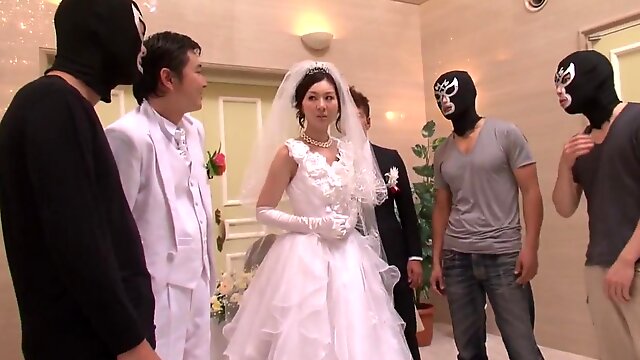 Wedding Gangbang, Hochzeit, Japanisch, Trauung