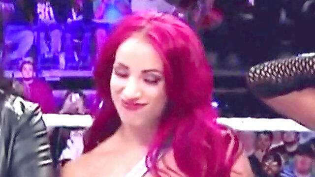 Smallish, wwe sasha banks, small tits