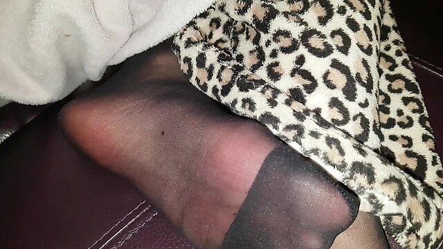 My Toes in Hose