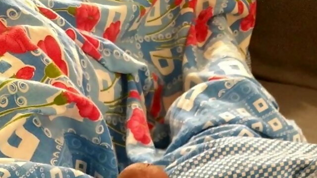 Playing with precum and cumming