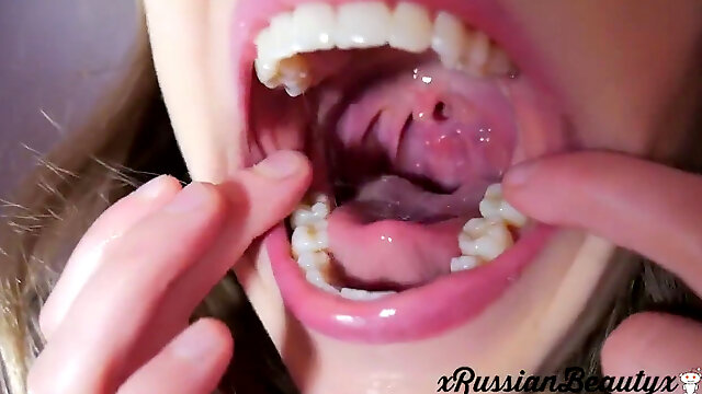 Uvula, vore, giantess vore