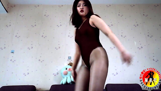 Asian Pantyhose Dance