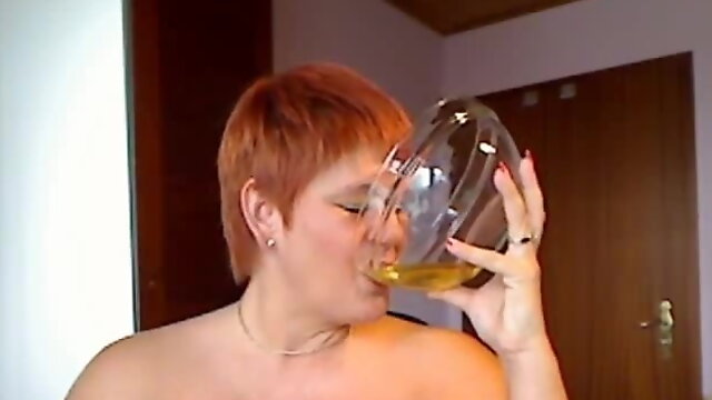 Pissing In Glass, Saggy Tits Glasses