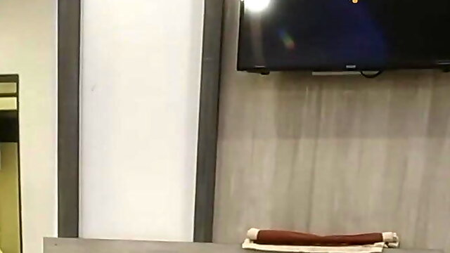 Indian guy alone at home masturbating on camera 