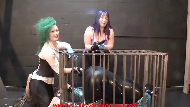 Rubber Kitty Punch Shagging - Femdom Porn