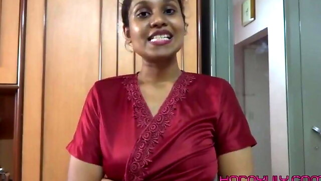 Indian Tamil Maid Giving Jerk Off Instruction