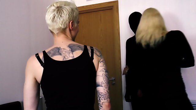 Austrian Lesbians, Mila Milan, Domination, Tattoo