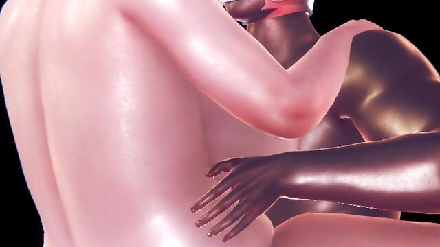  3d CG animation sex Big tits