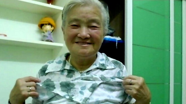 Japanese Granny Handjob, Asian Granny