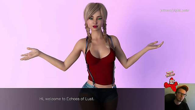 Sexy lingerie, porn game, echoes lust 2