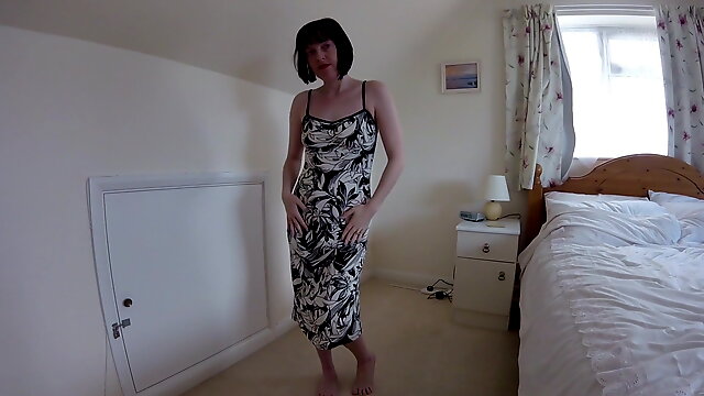 Wife Strips, Small Saggy Tits, British