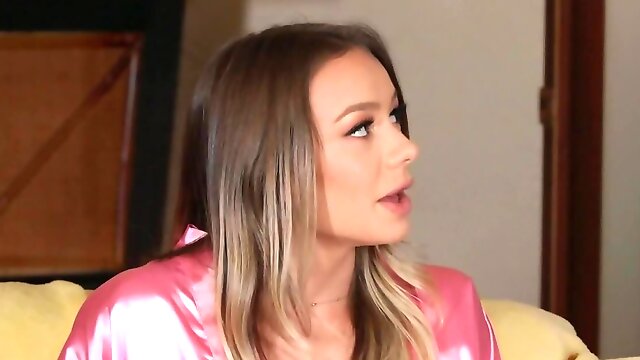 Badass brunette shares experience with sisters cute friend