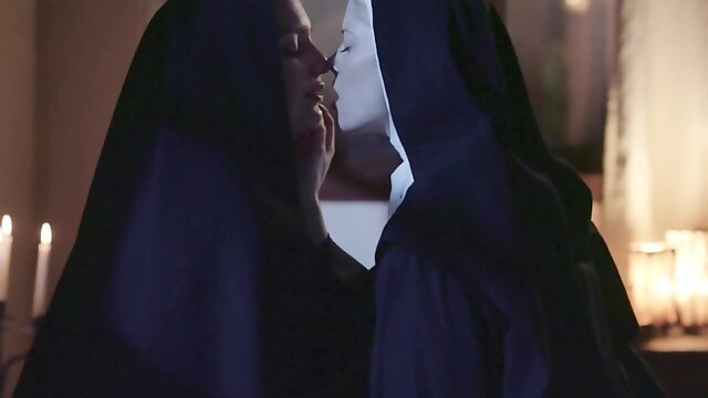 Sinful nuns are ready to taste some lesbian sex