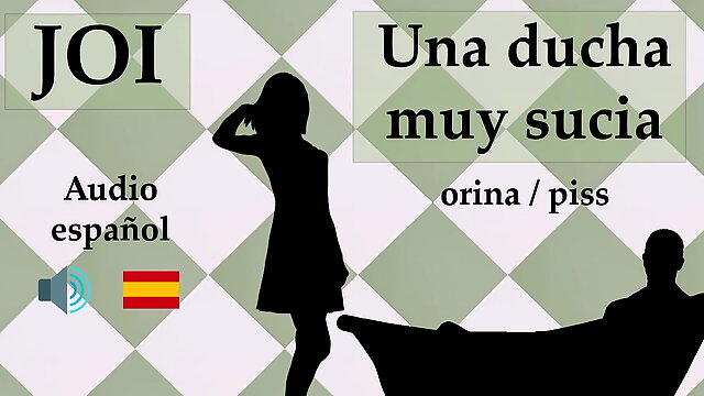 Spanish JOI con fantasia de orina y piss. 