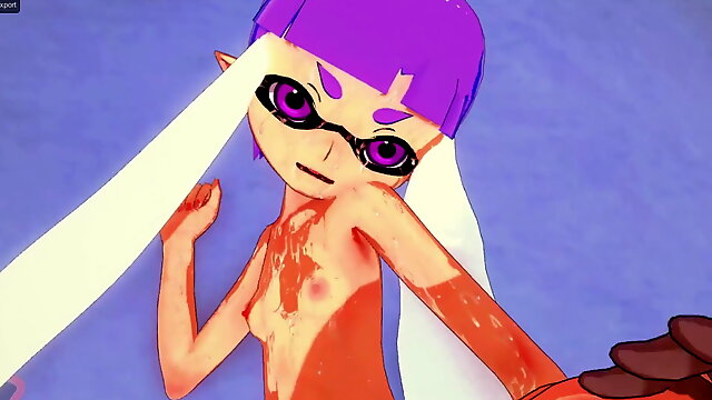 POV Splatoon Girl Gets Tank Filled