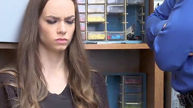 Shoplyfter - teenage (Tali Dova) bang up gets undress searched