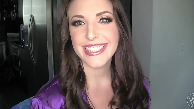 Naturally busty Angela white - backstage Interracial hardcore