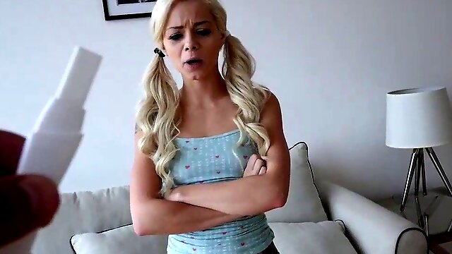 Sislovesme- stepsis (Elsa Jean) swallows my sperm