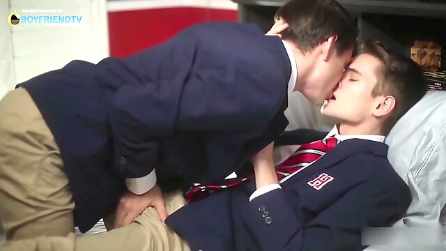 Trevor Harris And Caleb Gray - Lucavisconti-return Academy 9, Trevor Bb Caleb