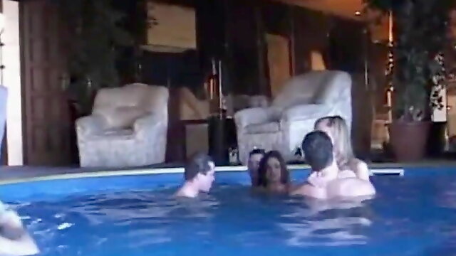 Pool Anal, Bisexual Party, Party Sex, Bisexual Cum Eating, Party Hardcore