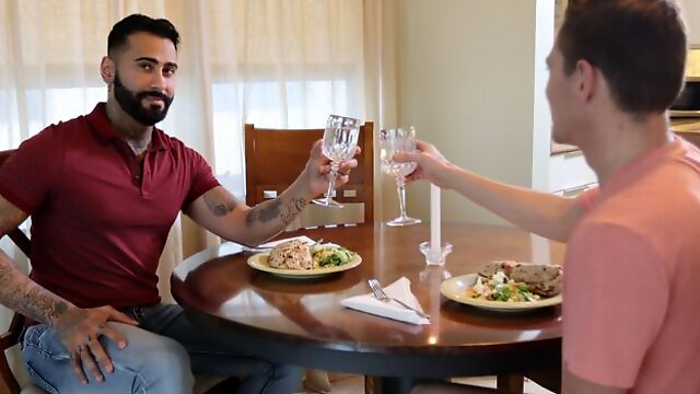 Stepfather seduction with Rikk York and Johnny Hunter